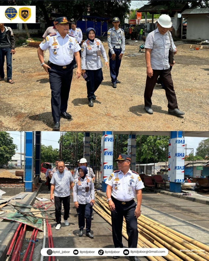 Peninjauan Progres Revitalisasi Terminal Tipe A Subang