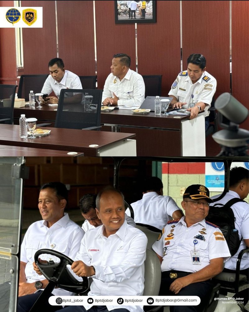 Pendampingan Kunjungan Kerja Dirjen Hubdat Ke Provinsi Jawa Barat