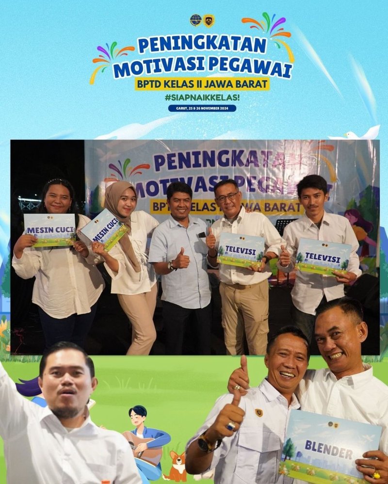 Peningkatan Motivasi Pegawai BPTD Kelas II Jawa Barat