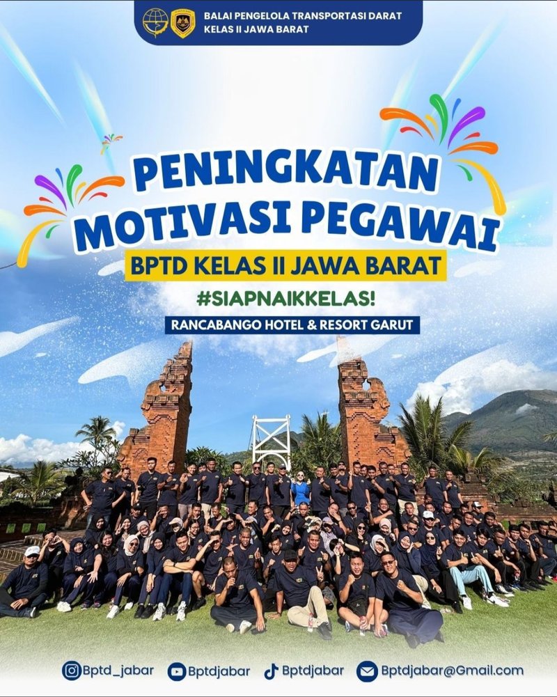 Peningkatan Motivasi Pegawai BPTD Kelas II Jawa Barat