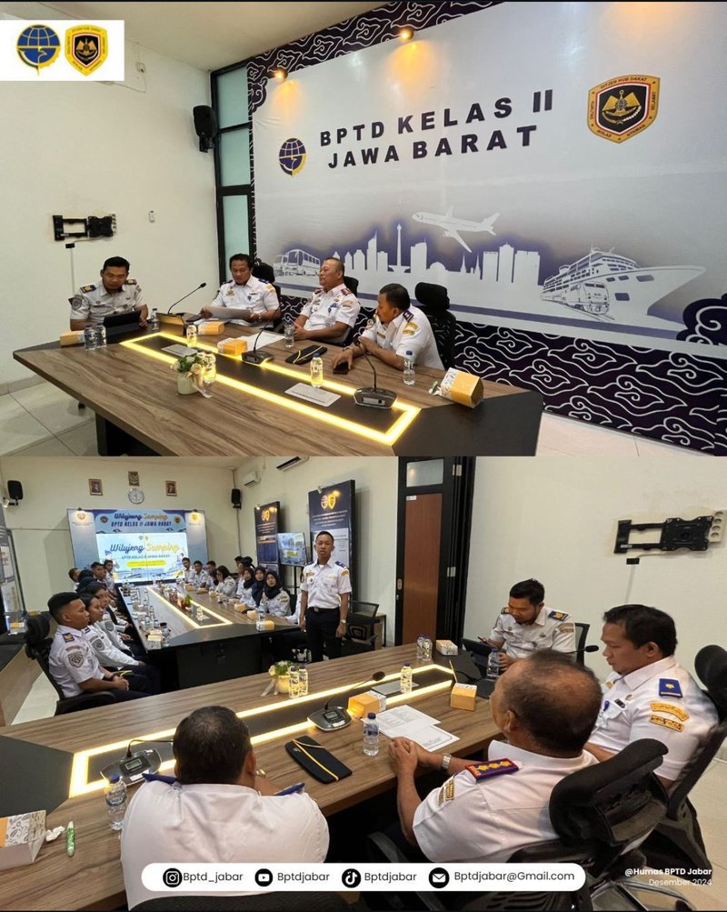 Wilujeung Sumping CPNS Pola Pembibitan Kementerian Perhubungan di BPTD Kelas II Jawa Barat