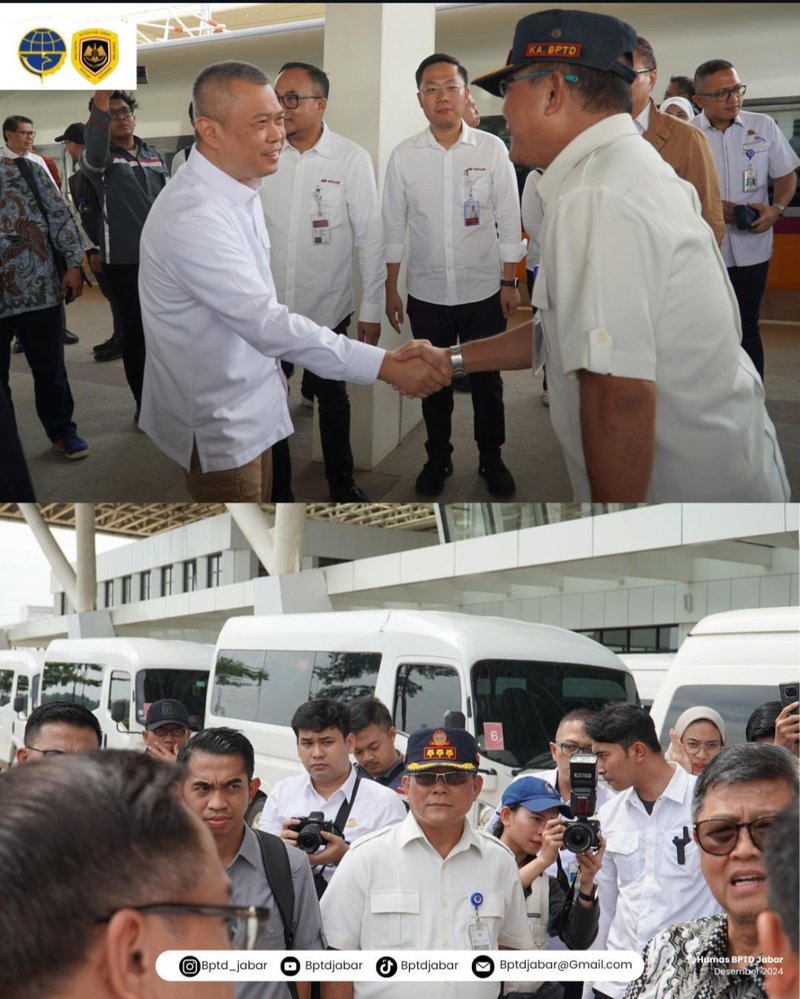 Kunjungan Kerja Menteri Perhubungan RI dan Wakil Menteri BUMN
