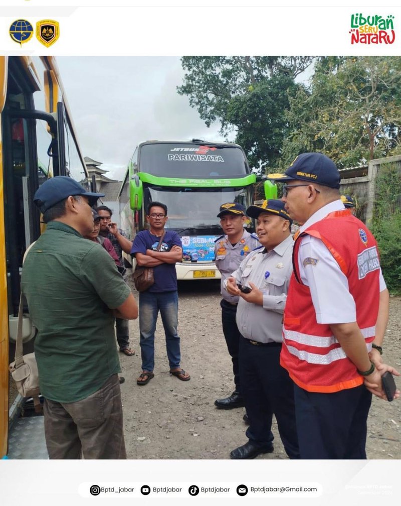 Pendampingan Direktur Prasarana Ditjen Hubdat Dalam Rangka Monitoring & Pengawasan Rampcheck Masa Angkutan Nataru 2024/2025