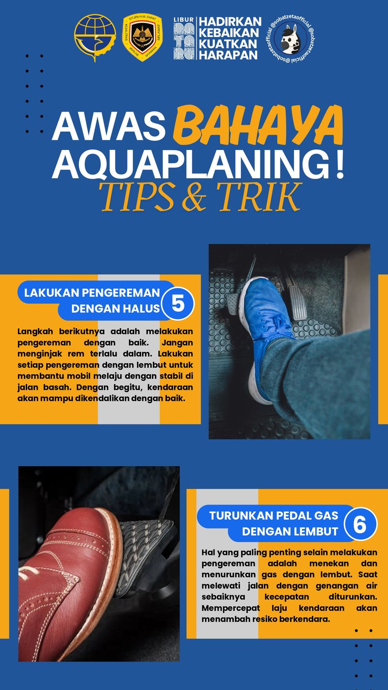 Awas bahaya aquaplaning 4