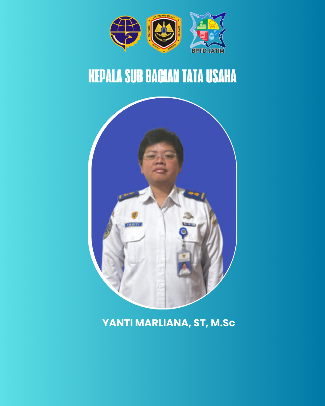 Yanti Marliana, ST., M.Sc. - Kepala Susb Bagian Tata Usaha