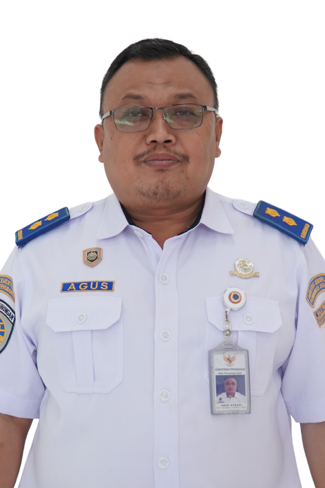 Agus Gunadi, S.Kom., M.Hum. - Kepala Seksi Lalu Lintas Jalan Sungai Danau Penyeberangan dan Pengawasan